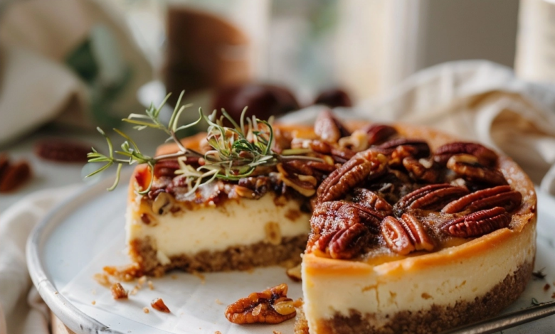Pecan Pie Cheesecake Recipe for Holiday Gatherings